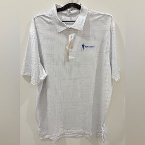 Peter Millar White Polo